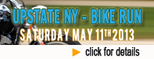 Bike Run 2013 - Upstate NY